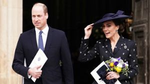 Prinz William und Prinzessin Kate sind seit 13 Jahren verheiratet. Foto: dpa/Jordan Pettitt