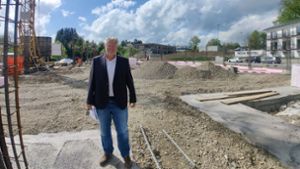 Baustelle in Oberndorf: Diese Drogeriekette kommt auf den Lindenhof