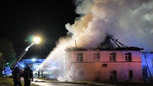 Der Brand war in einer historischen Mühle ausgebrochen. Foto: dpa/Reinert