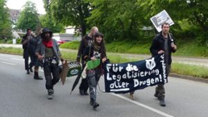 Mit Bier und klaren Aussagen strebt die Anarchistische Pogo-Partei von der Straße in den ehrwürdigen Freiburger Gemeinderatssaal. Foto: Facebook/D