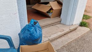 Immer wieder wird wilder Müll in der Geißhaldenstraße abgestellt. Foto: Fehrenbach